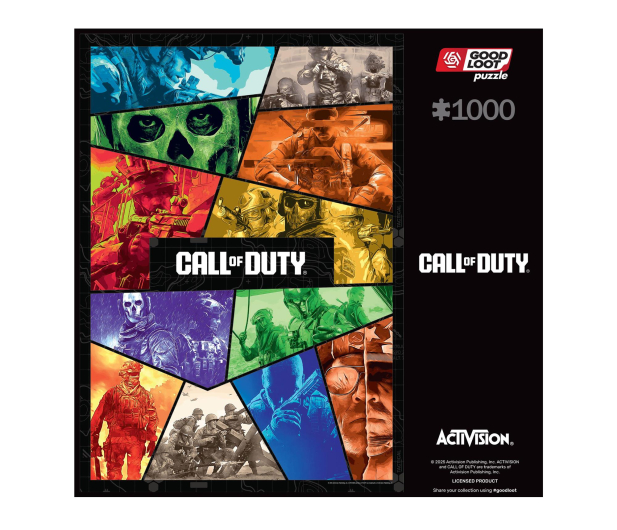 Good Loot Gaming Puzzle: Call of Duty Operators Collage 1000 elementów - 1352597 - zdjęcie 3